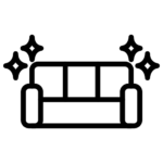Silueta de un sofá